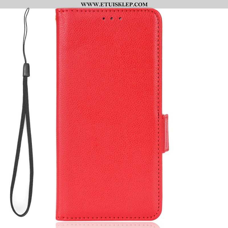 Etui Folio do Xiaomi Redmi Note 12 4G Bardzo Dobrze Ze Smyczą